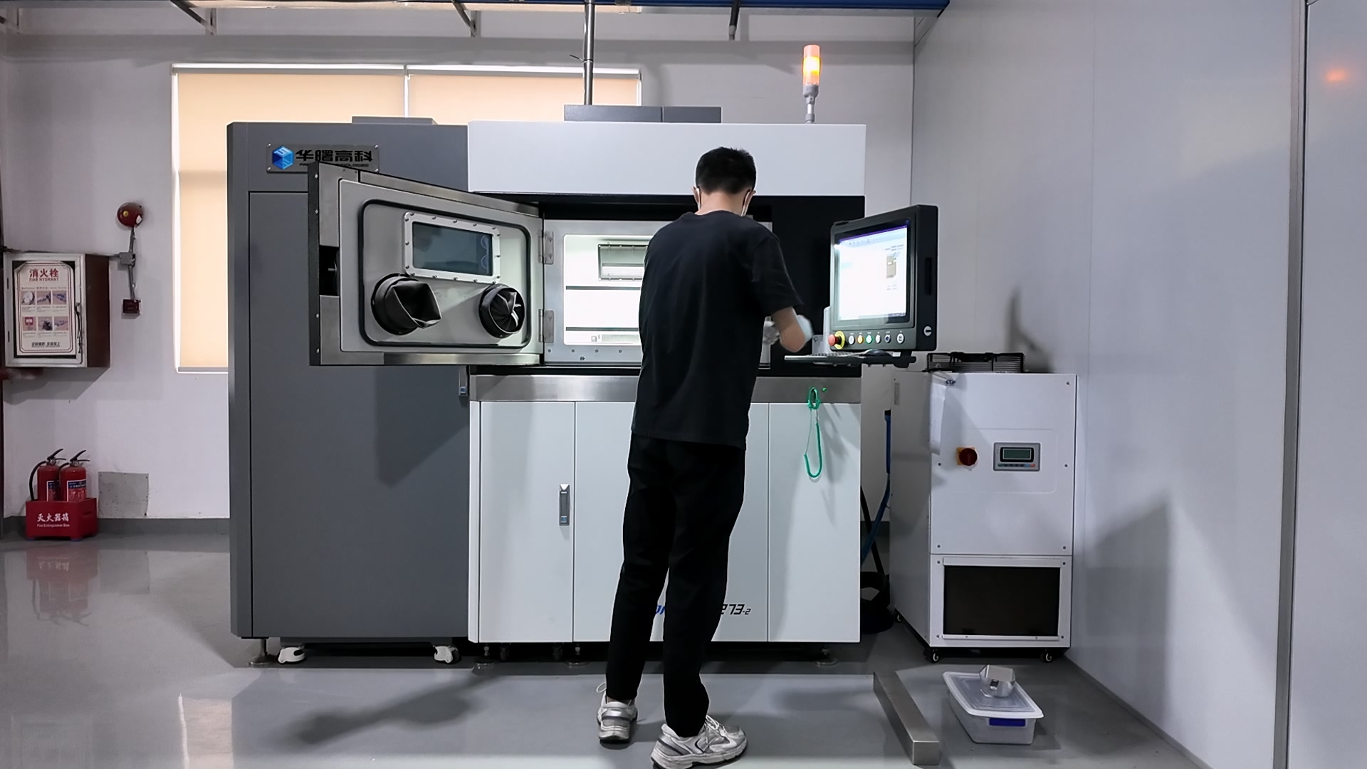 humanoid robot parts manufacturing factory