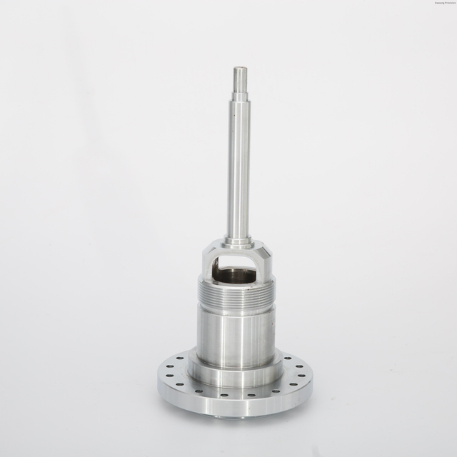 Precision CNC Machined Pump Shaft Flange Connector