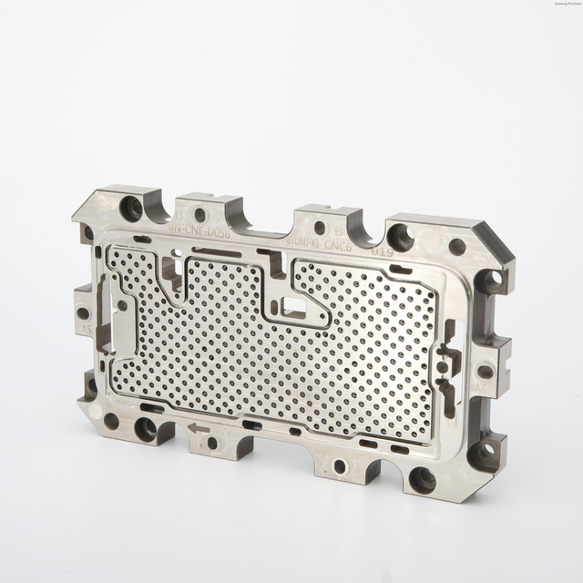 Reinforced titanium structure for rigidity