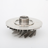 Custom 5-Axis CNC Machined Billet Compressor Wheel