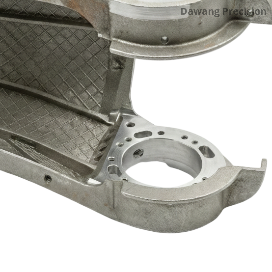 Алюминиевый корпус привода шарнира робота с оптимизированной топологией, прецизионным фланцем и решетчатым сердечником для гуманоидной робототехники