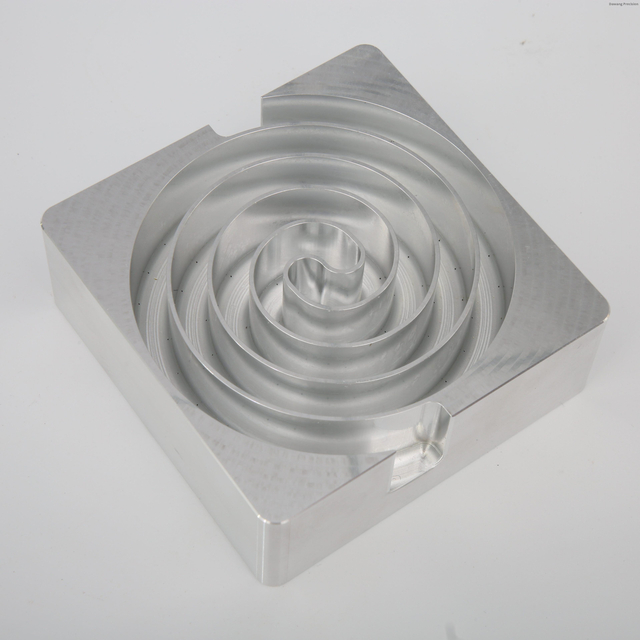 Custom CNC Machined Scroll Pump Volute Housing