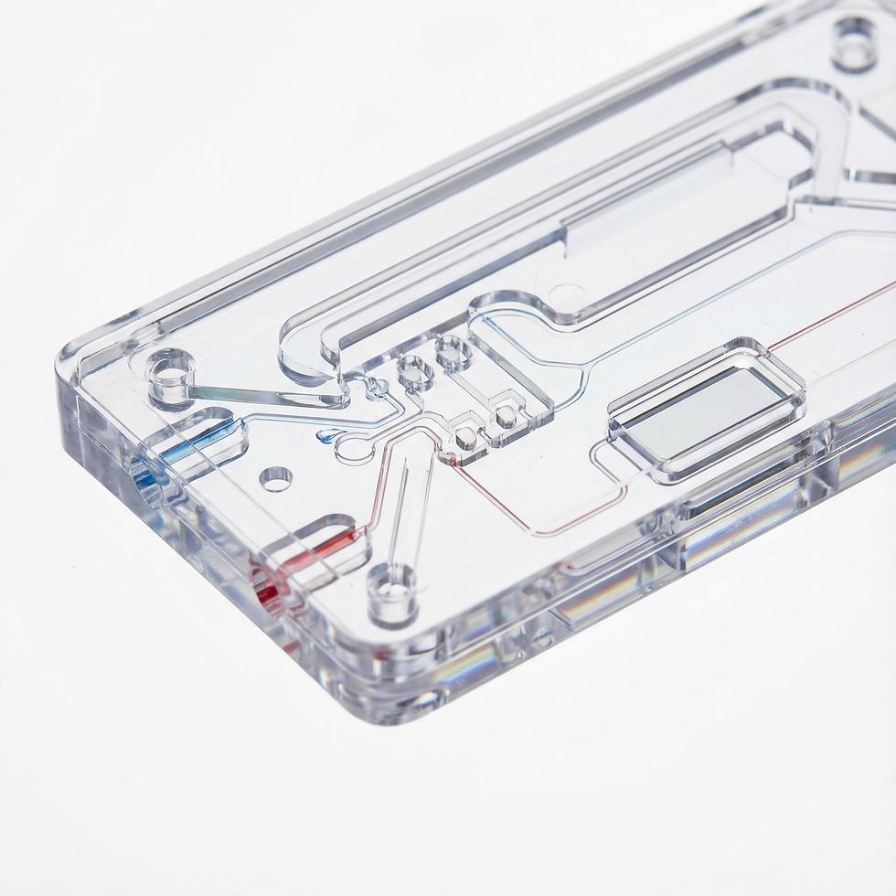 Injection molded medical diagnostic cartridge and precision plastic laboratory components.jpg