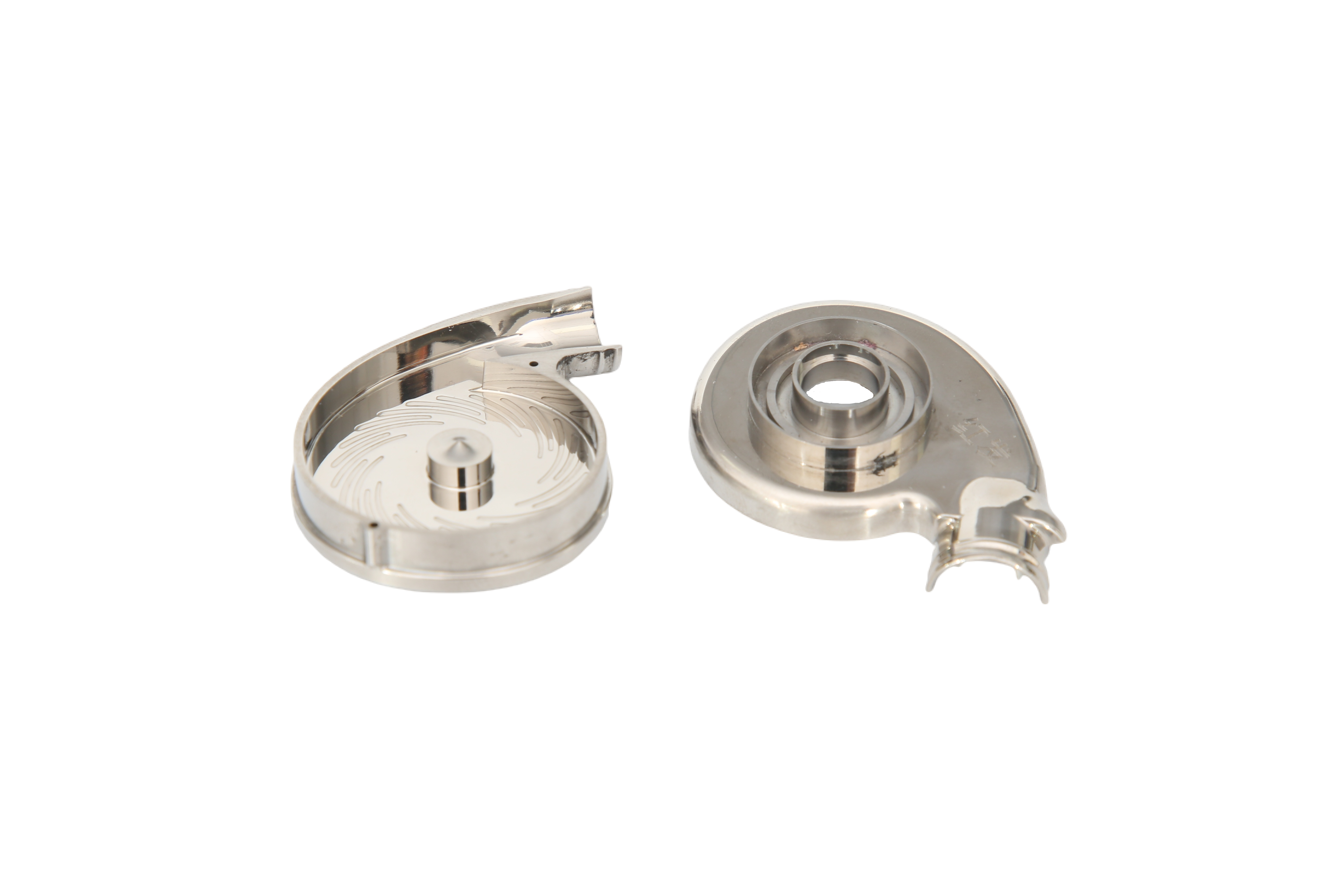 Medical-grade stainless steel housing with a tolerance of &plusmn;0.01 mm
