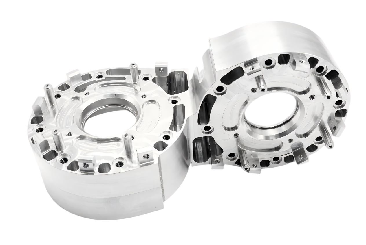 5-axis CNC machined robot joint housing