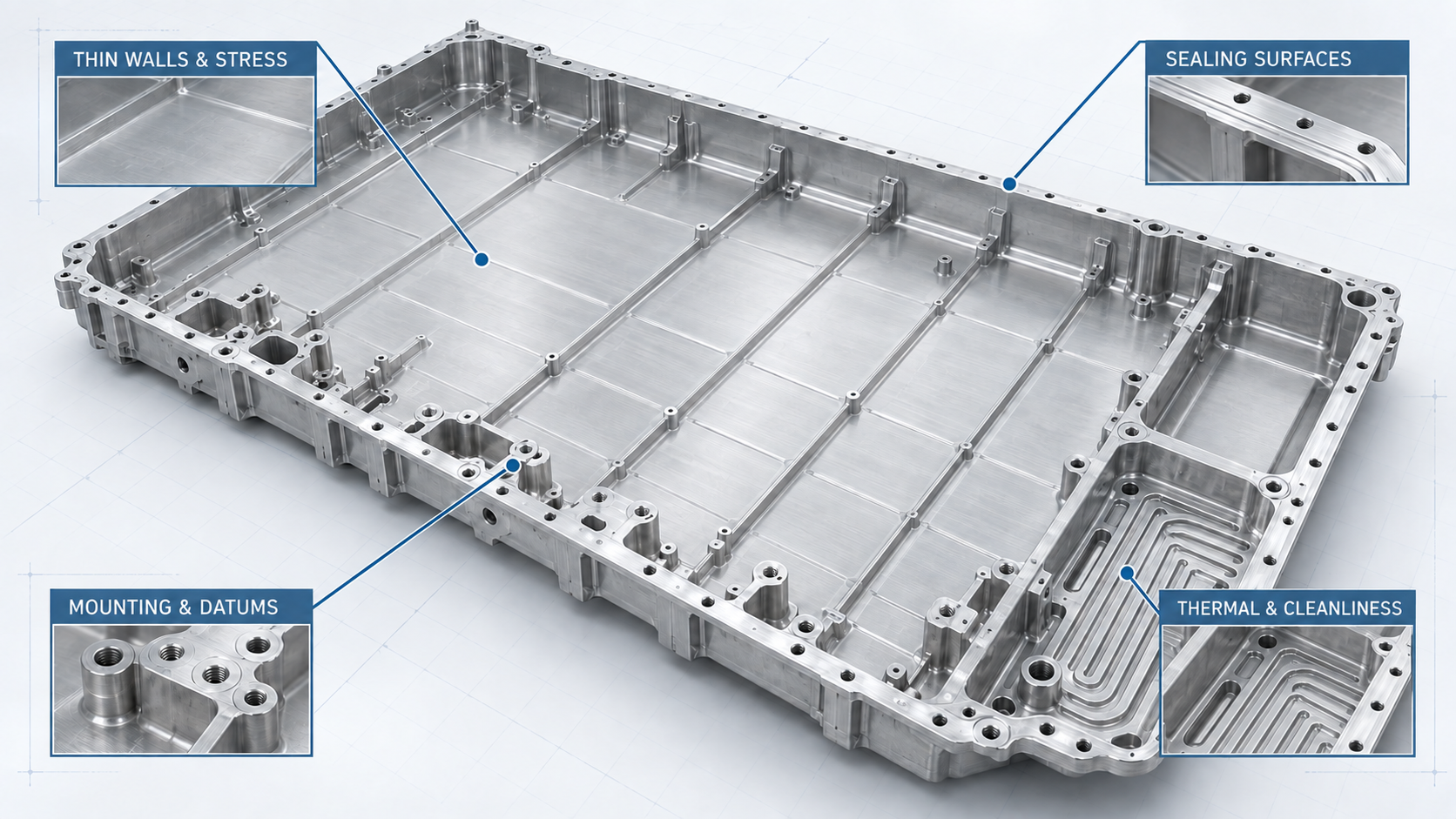 Battery Tray Challenges That Define Machinability