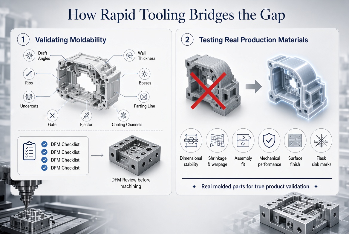 How Rapid Tooling Bridges the Gap