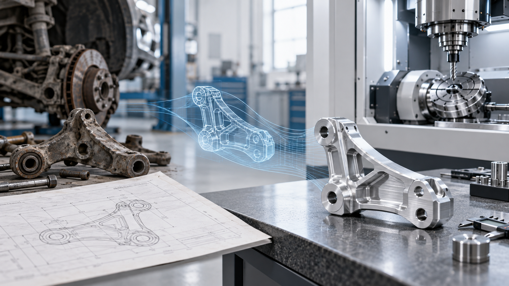 How CNC Machining Is Changing Automotive Repair and Aftermarket Supply