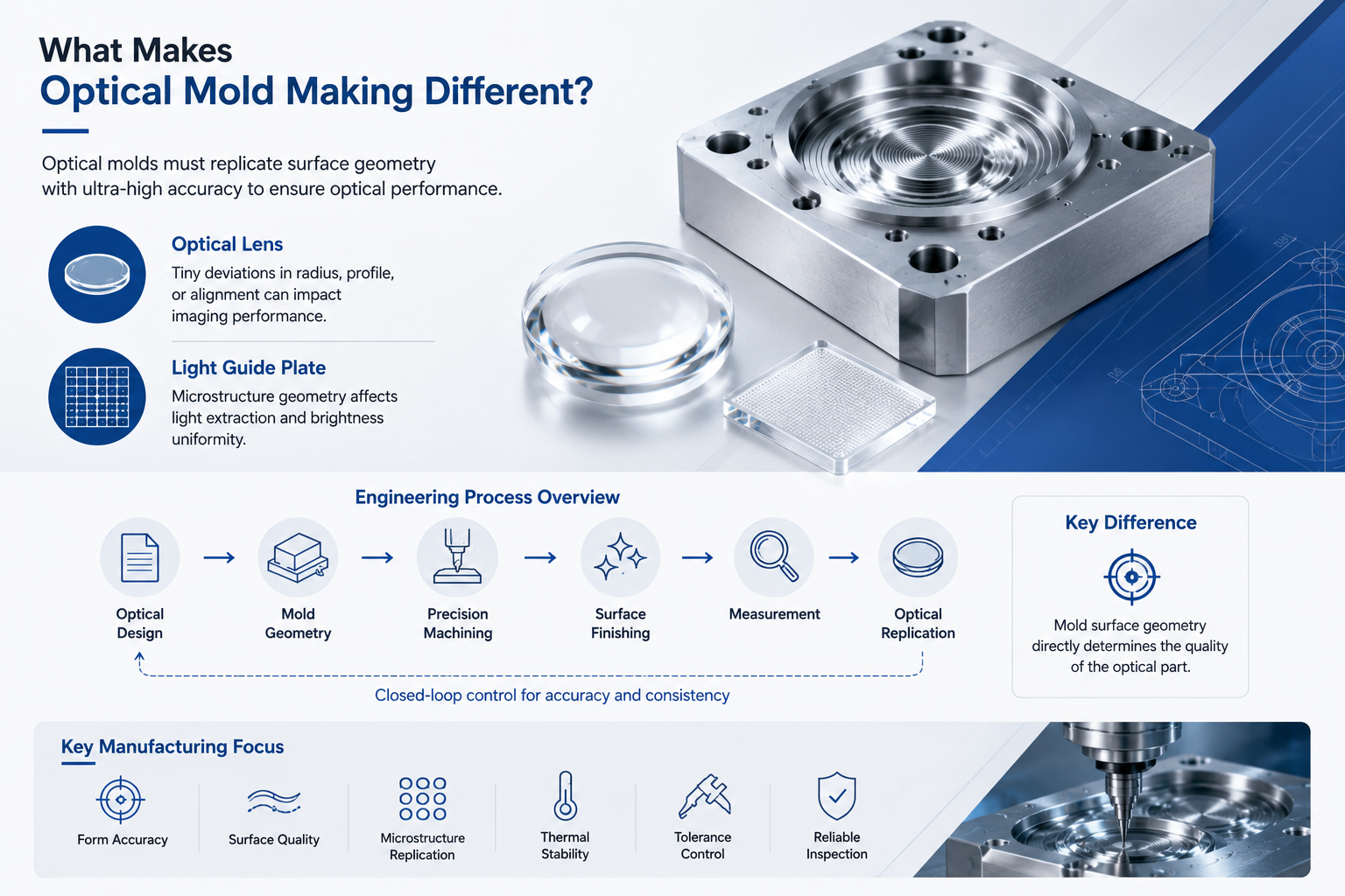 What Makes Optical Mold Making Different