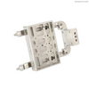 High-precision stainless steel robot mounting bracket with robust base and integrated alignment features