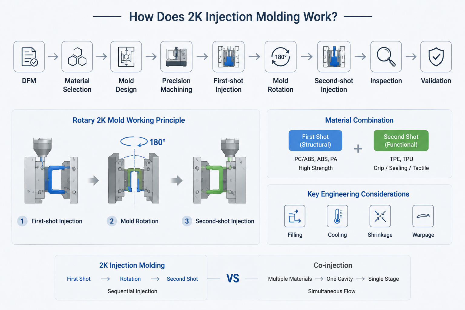 How Does 2K Injection Molding Work