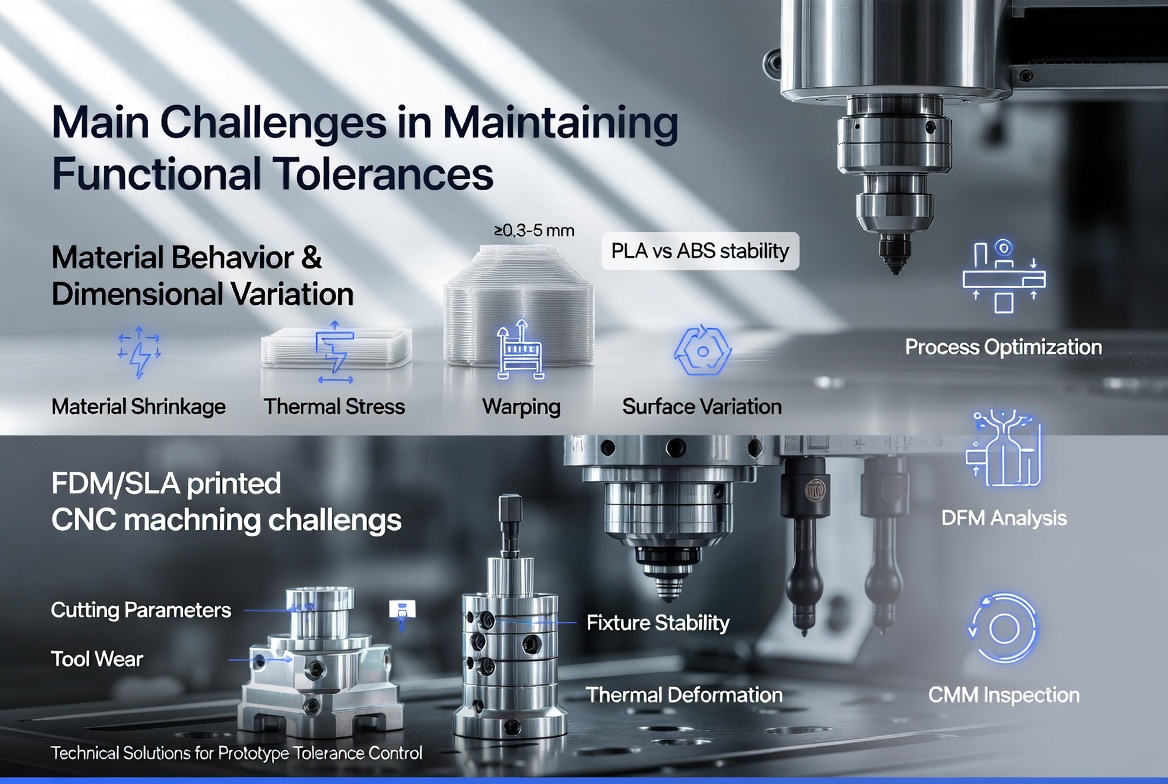 Main Challenges in Maintaining Functional Tolerances
