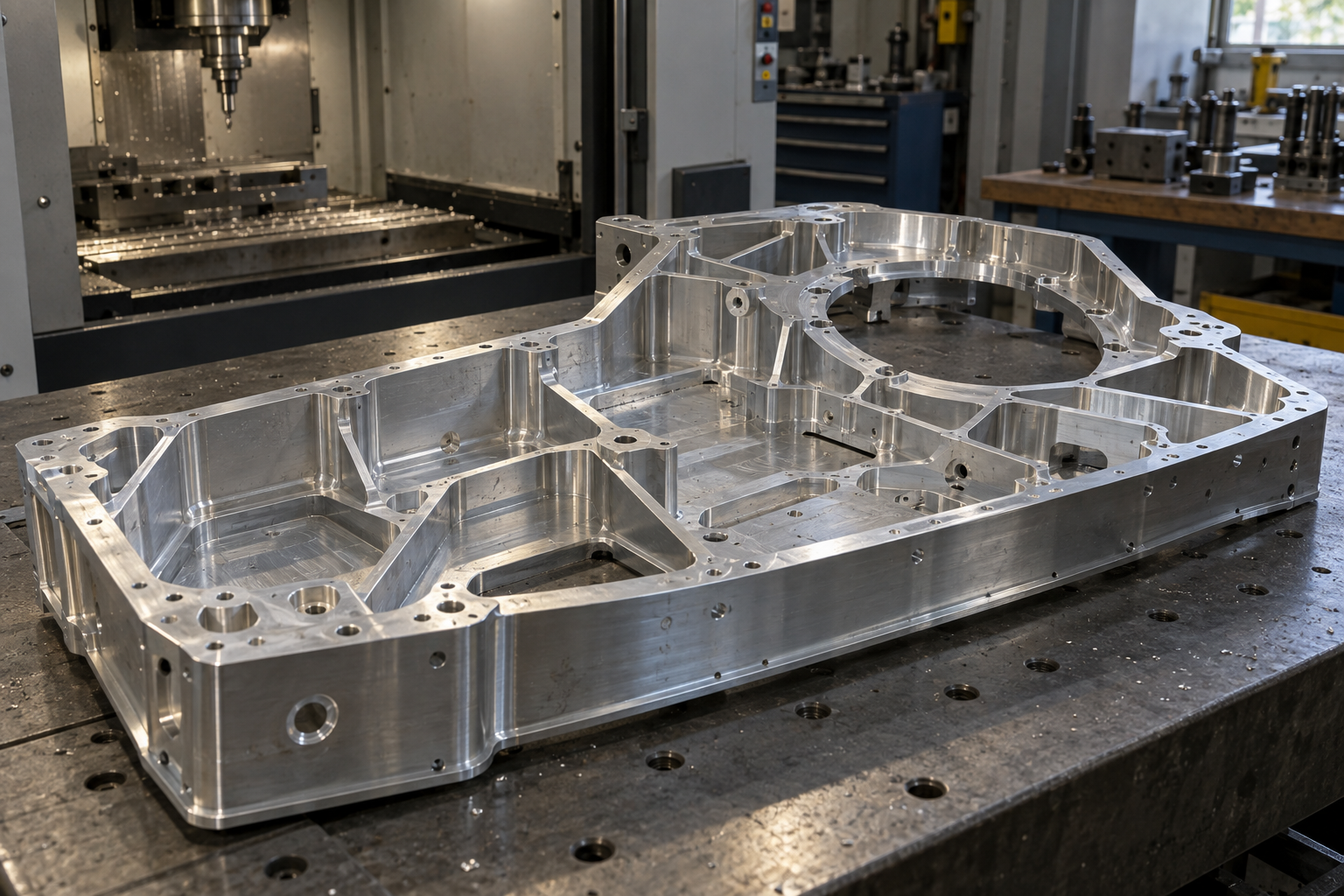 Complex and thin-wall aerospace machining