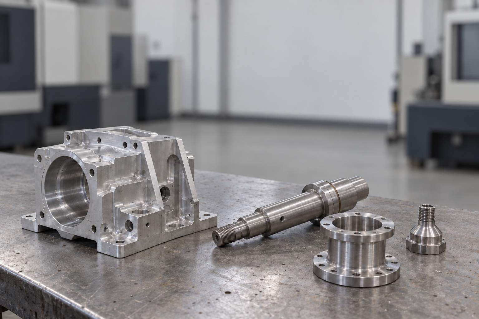 Precision milling and turning for aerospace components