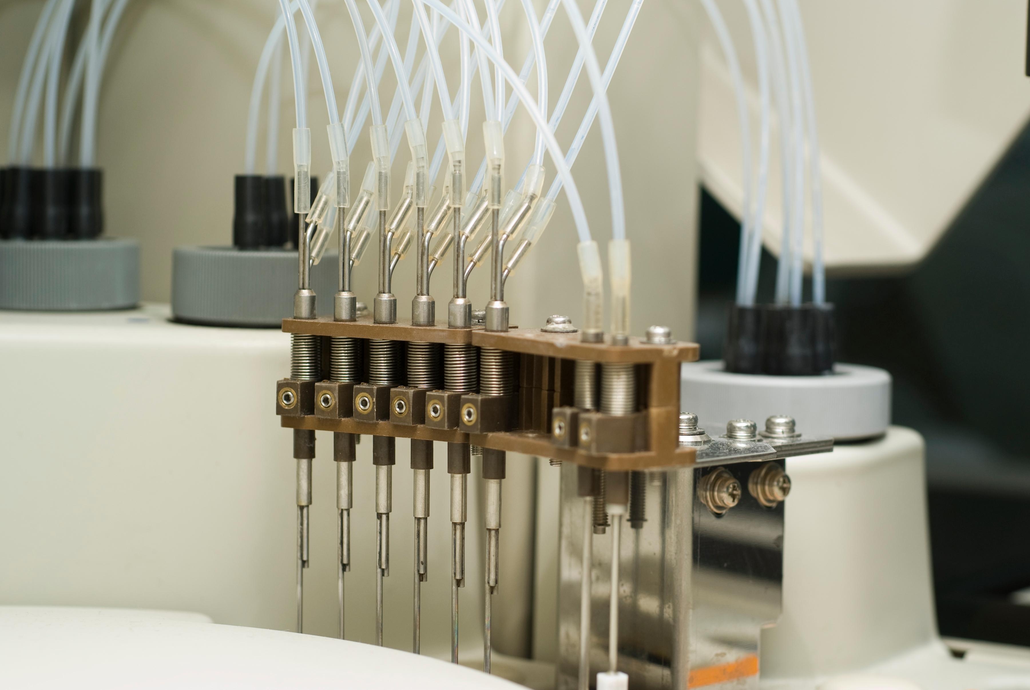 Precision CNC machined components used in in-vitro diagnostic IVD equipment.jpg
