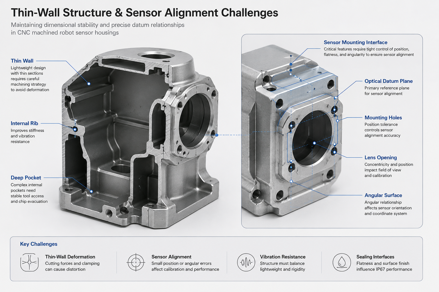 thin-wall CNC machining and sensor alignment for robotic sensor housings.png